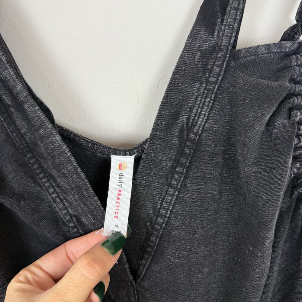 Anthropologie Black Sleeveless Utility Jumpsuit - Picture 7 of 12